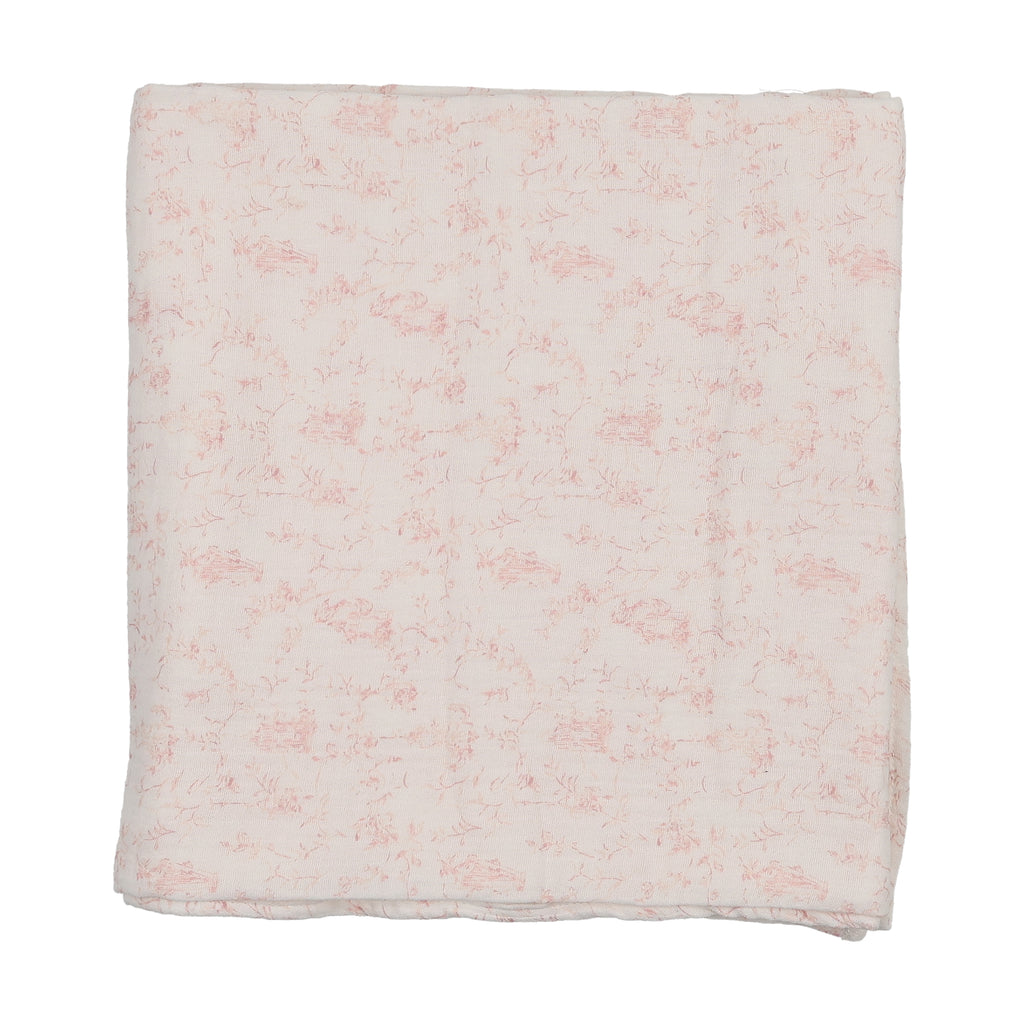 Bee & Dee Birdcage Toile Swaddle - Muted Pink (Matches Birdcage Toile Outfit)