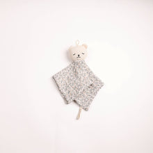Load image into Gallery viewer, Bee &amp; Dee Boys Boutique Delicata Lovey (Teddy Bear With Pacifier Loop)