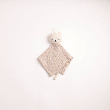 Load image into Gallery viewer, Bee &amp; Dee Girls Boutique Delicata Lovey (Teddy Bear With Pacifier Loop)