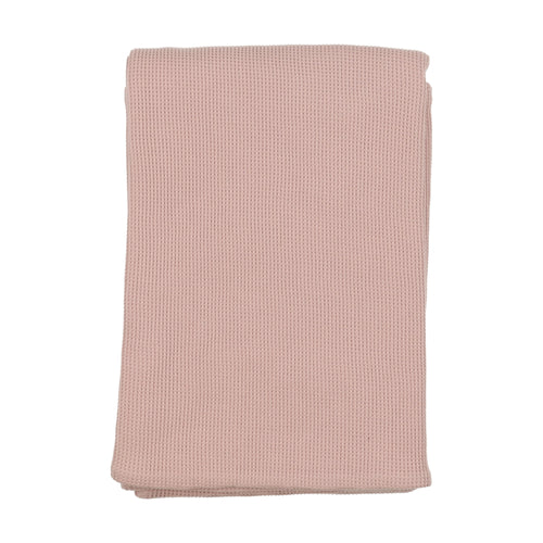 Bee & Dee Waffle Blanket - Muted Pink (Matches Waffle Collection)