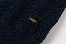 Load image into Gallery viewer, Nou Nelle Boys Chunky Sweater - Navy