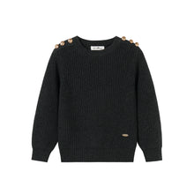 Load image into Gallery viewer, Nou Nelle Boys Chunky Sweater - Grey