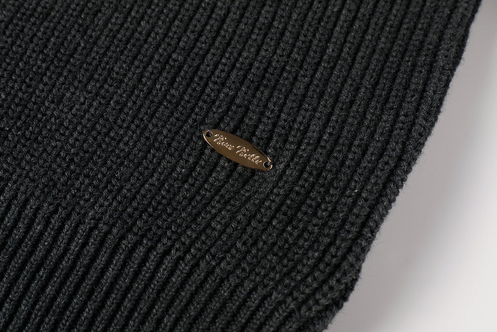 Nou Nelle Boys Chunky Sweater - Grey