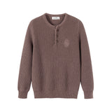 NouNelle Brown Knit Boy Sweater