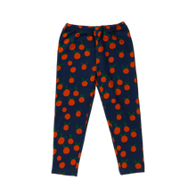 Load image into Gallery viewer, Wander &amp; Wonder Baby Rib Leggings - Navy Tangerine