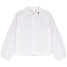 Load image into Gallery viewer, Calla Lili Boys Shirt With Embroidery - Cream/Brown