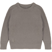 Load image into Gallery viewer, Calla Lili Boys Knit Round Neck Sweater - Taupe