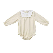 Load image into Gallery viewer, Coco Blanc Corduroy Romper - Cream