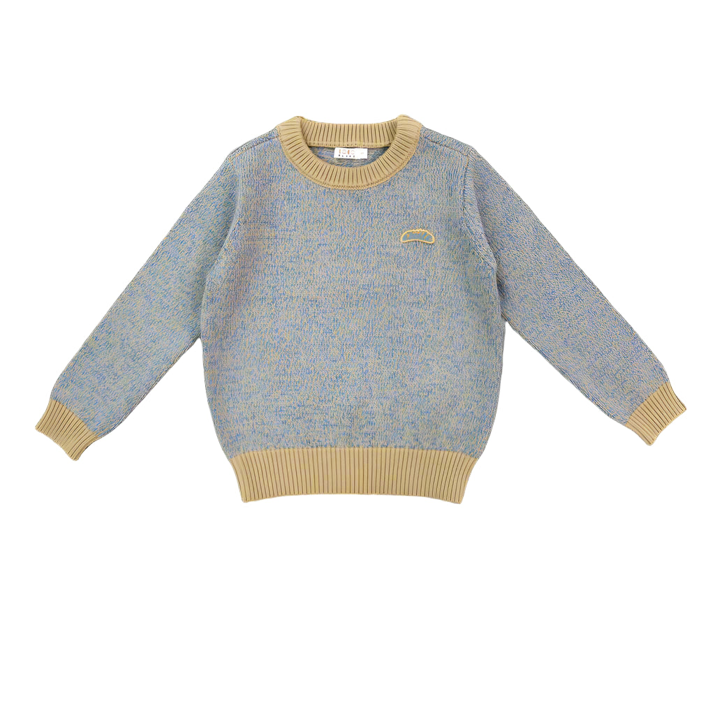 Coco Blanc Speckled Crew Sweater