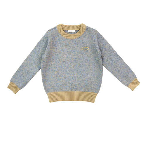 Coco Blanc Speckled Crew Sweater