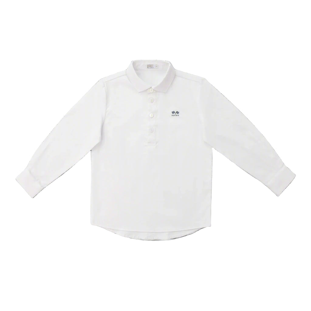 Coco Blanc Boys White Shirt