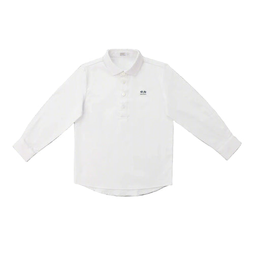 Coco Blanc Boys White Shirt