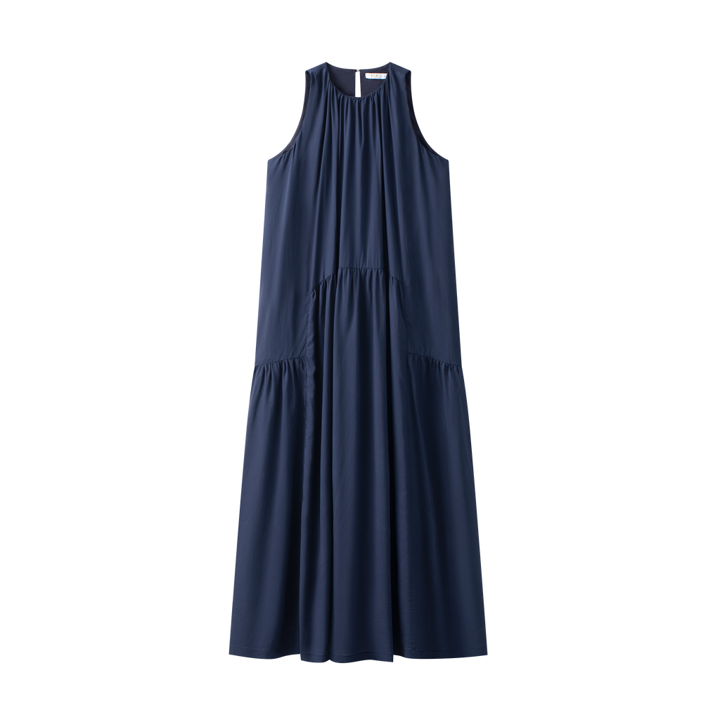 Coco Blanc Teen Maxi Jumper And Blouse - Navy/White