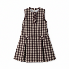 Load image into Gallery viewer, Coco Blanc Gingham Jumper - Burgundy