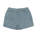 Coco Blanc Denim Shorts -  Blue Denim