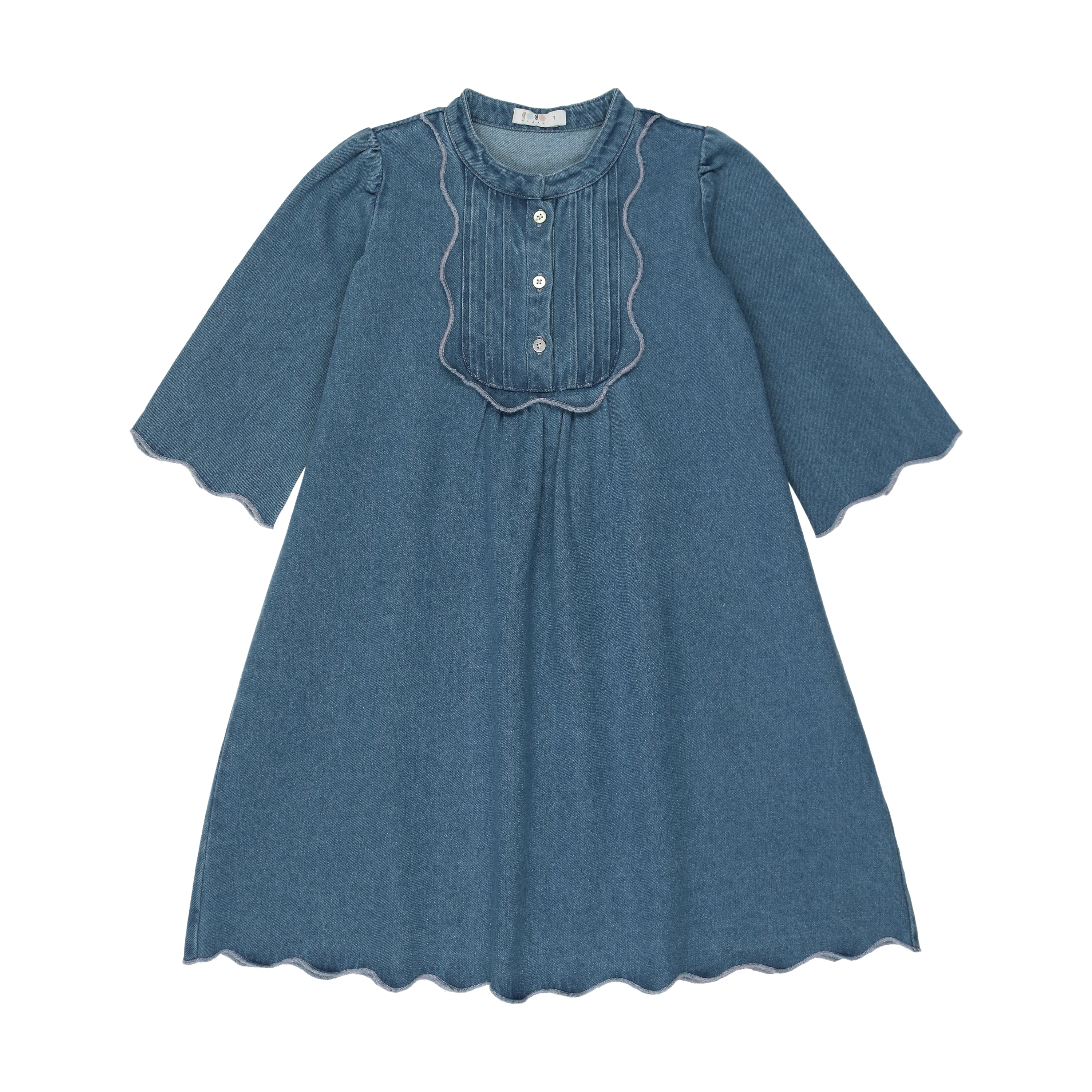 Coco Blanc Scalloped Dress