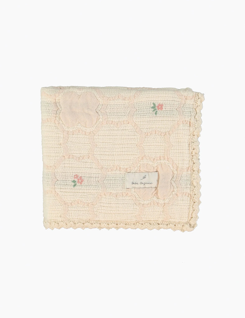 Bebe Organic Cleo Blanket Vintage Wallpaper - Floral