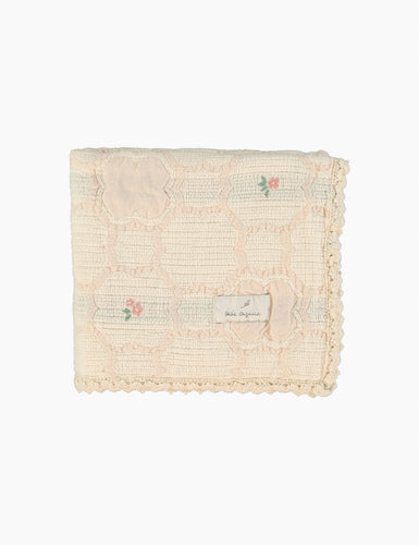 Bebe Organic Cleo Blanket Vintage Wallpaper - Floral