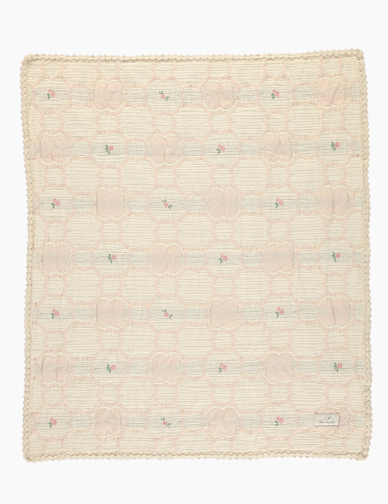 Bebe Organic Cleo Blanket Vintage Wallpaper - Floral