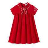 Limonana Coastal Dress - Red