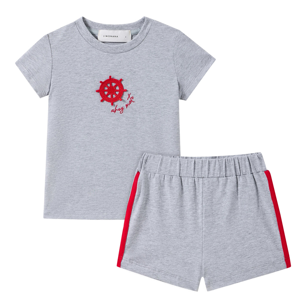 Limonana Coastal Boys Set - Grey