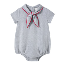 Load image into Gallery viewer, Limonana Coastal Girls Romper - Gray
