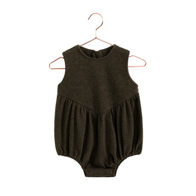 Retro Kid Camille Baby Romper - Brown