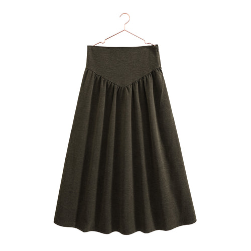 Retro Kid Camille Maxi Skirt - Brown