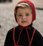 Mini Moda Heirloom Bonnet - Vintage Red