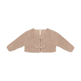 Lil Legs Chunky Knit Shrug Petal