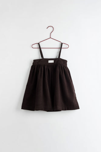 Please Mom Cocoa Corduroy Dress