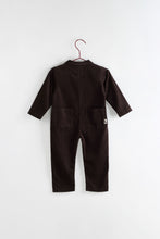Load image into Gallery viewer, Please Mom Cocoa Corduroy Playsuit