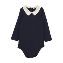 Load image into Gallery viewer, Coco blanc Peter Pan Onesie Navy