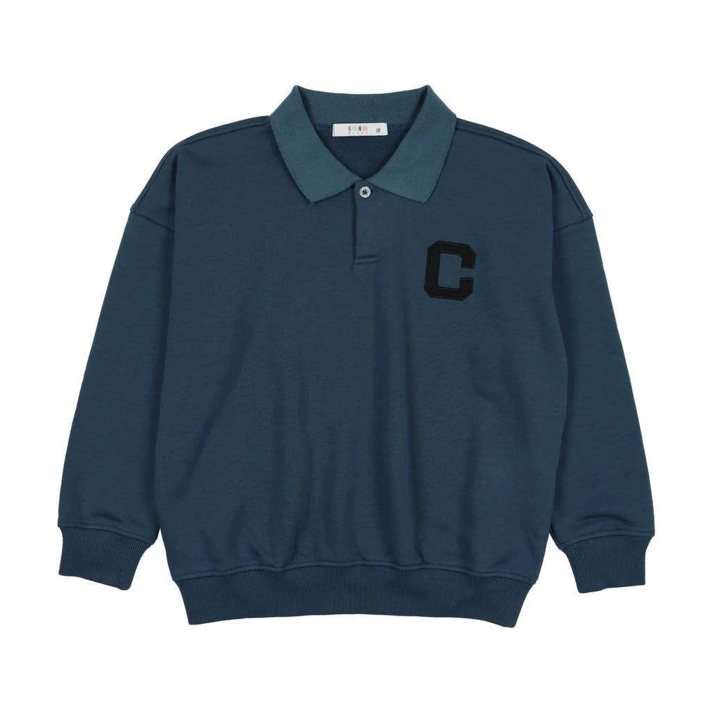 Coco Blanc Boys Polo BLUE