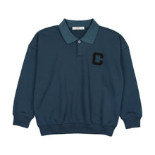 Load image into Gallery viewer, Coco Blanc Boys Polo BLUE