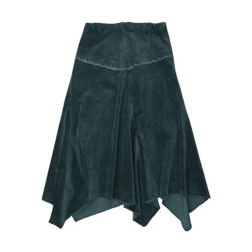 Coco Blanc Corduroy Skirt