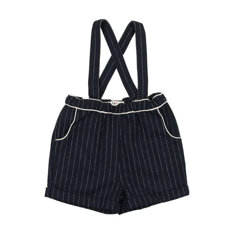 Coco blanc Pinstripe romper