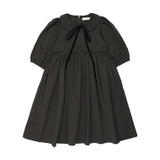 Coco Blanc Structured Dress Taffeta - Black