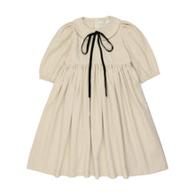 Load image into Gallery viewer, Coco Blanc Structured Dress Taffeta - Cream