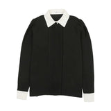 Coco Blanc Black Blouse