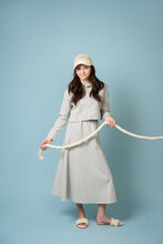 Load image into Gallery viewer, Birnham On The Sea Teen Skirt - Blue Stripe