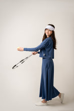 Load image into Gallery viewer, Birnham On The Sea Teen A-Line Skirt - English Blue