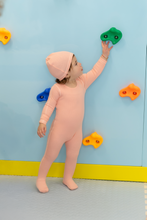 Load image into Gallery viewer, Bee &amp; Dee Contrast Footie And Beanie - Coral