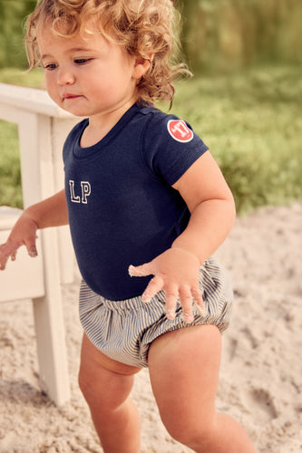 Little Parni Girls Est Short Sleeve Tshirt K509 - Blue