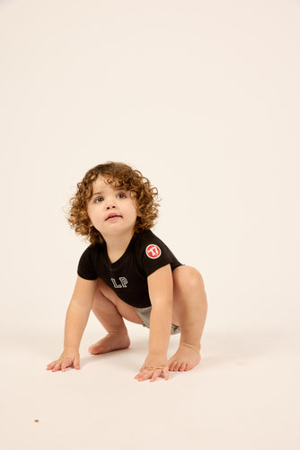 Little Parni Girls Est Short Sleeve Tshirt K509 - Black