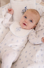 Load image into Gallery viewer, Kipp Baby Up &amp; Away Footie And Hat - Blue