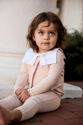 Little Parni Toddler Romper Set (K632) - Pink