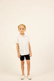 Little Parni Boys Short Sleeve Shirt K524 - White