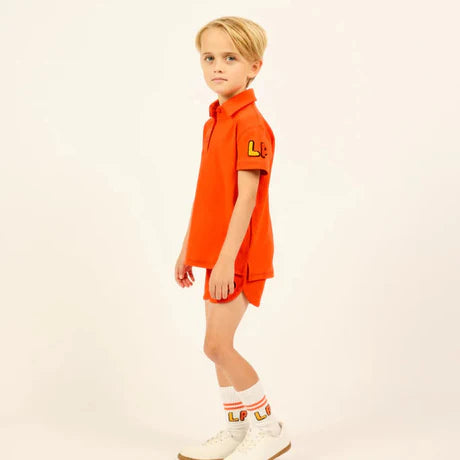 Little Parni Boys Polo K489 - Orange