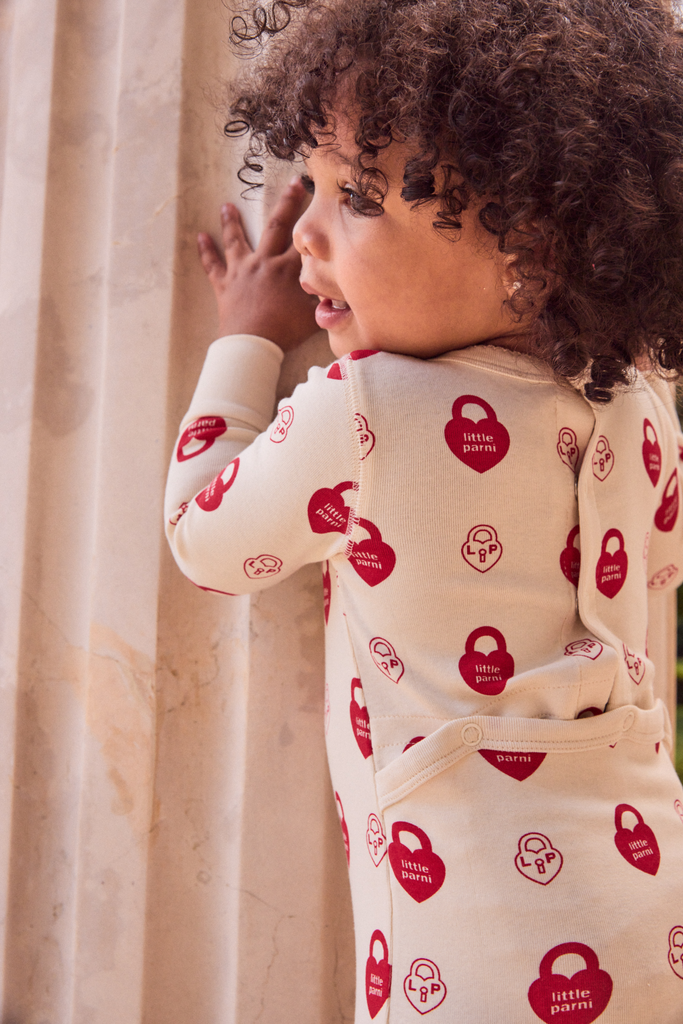 Little Parni Signature Layette Set (PJ101) - Red